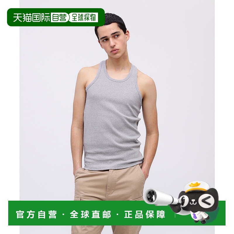 日本直邮AVIREX DAILY RIB TANK TOP BACK CROSS背心