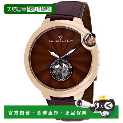 自营Christian Van Sant Men's Brown dial Watch - brown 美国奥