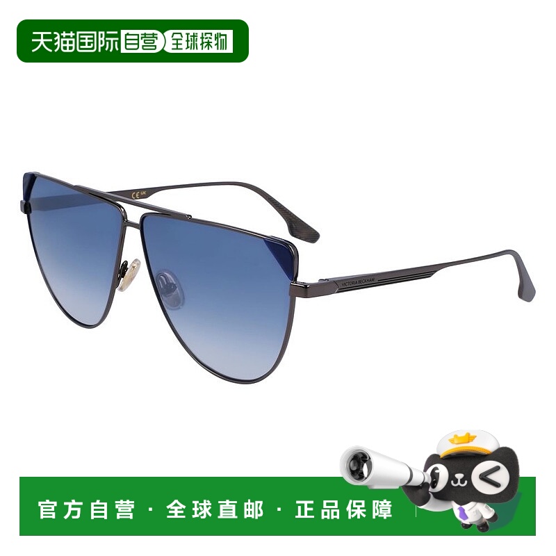 自营Victoria Beckham Metal Women's Sunglasses - blue 美国奥