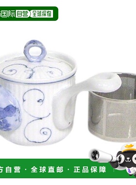 【日本直邮】Saikaitoki西海陶器唐草葡萄柄茶壶 F23-60189