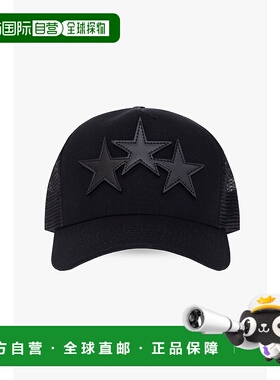 香港直邮AMIRI 男士帽子 XMAH0020008 CO 黑色 Baseball cap