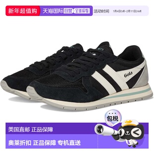 自营Women's Gola Daytona CLA592 Sneakers Black White Lifesty