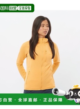 自营欧洲直邮Salomon萨洛蒙 ESSENTIAL LIGHTWARM系列女士黄色聚