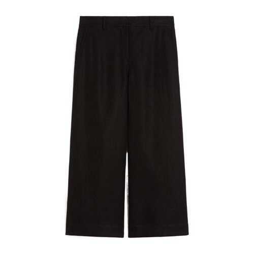 香港直邮MAX MARA 女士休闲裤 9131066306010 SS2026 黑色 腰带袢