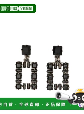 香港直邮Roger Vivier Tres Vivier 耳环 REWOR590100AGK配饰