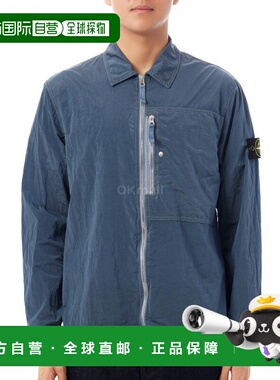 韩国直邮STONE ISLAND 1200031 ECONYL 尼龙金属外套衬衫 (K2S15