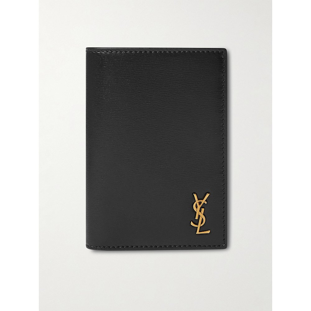 潮奢 Saint Laurent 圣罗兰 男士 经典logo标牌钱包 66873602G0W