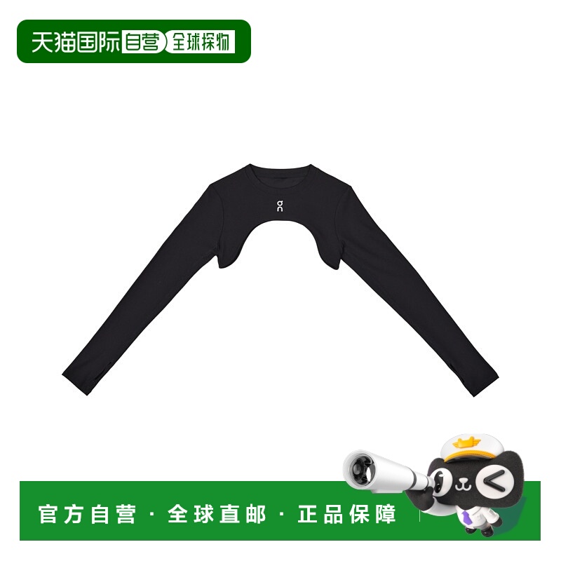 日潮跑腿ON昂跑 女士 Studio Bolero 长袖T恤 Black M 1wf3102