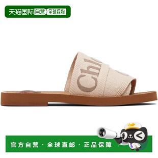 女士 蔻依 米色 Woody CHC23U188EF 1h可退 凉鞋 香港直邮Chloe