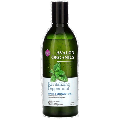 美国直邮Avalon Organics沐浴露清洁滋润干净肌肤持久留香355ml