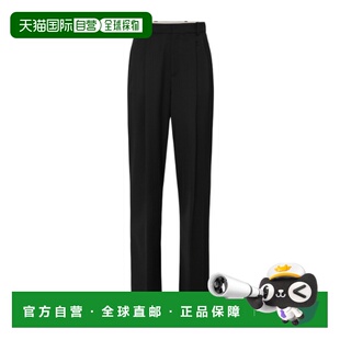 1h可退 香港直邮女士 Elisabetta Franchi Trousers Black 25FW