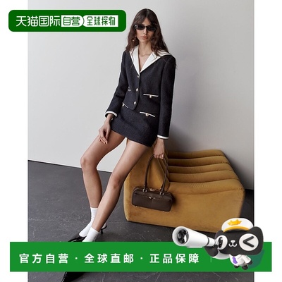 1h可退 香港直邮潮奢 Self-Portrait 女士 'Navy Contrast... 珠