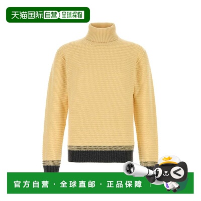 1h可退 香港直邮潮奢 zegna 杰尼亚 男士 高領長袖套頭衫 RUGK73A