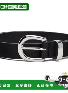 1h可退 香港直邮潮奢 Sunflower 男士 黑色 Simple 2.5cm 腰带 80