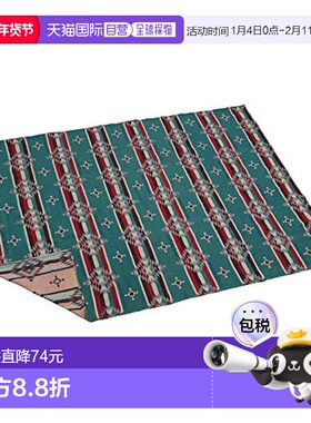 【日本直邮】Captain Stag鹿牌 地毯休闲垫180x200cm带袋 蓝色UP-