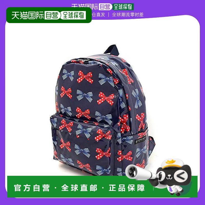 日本直邮Colorful Candy Style儿童背包蝴蝶结深蓝色N0735800