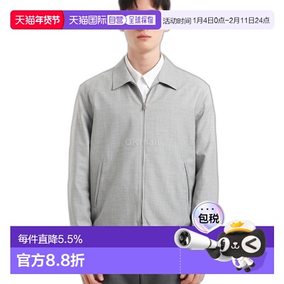 韩国直邮Ermenegildo Zegna男士羊毛夹克外套秋冬UEV48A8 SOT42