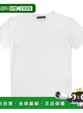 韩国直邮Acne Studios CL0309 OPTIC WHITE 脸部徽标贴布公共短袖
