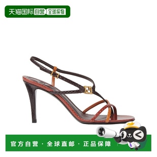 Women 多色金属艾尔斯高跟凉鞋 香港直邮FENDI 25FW