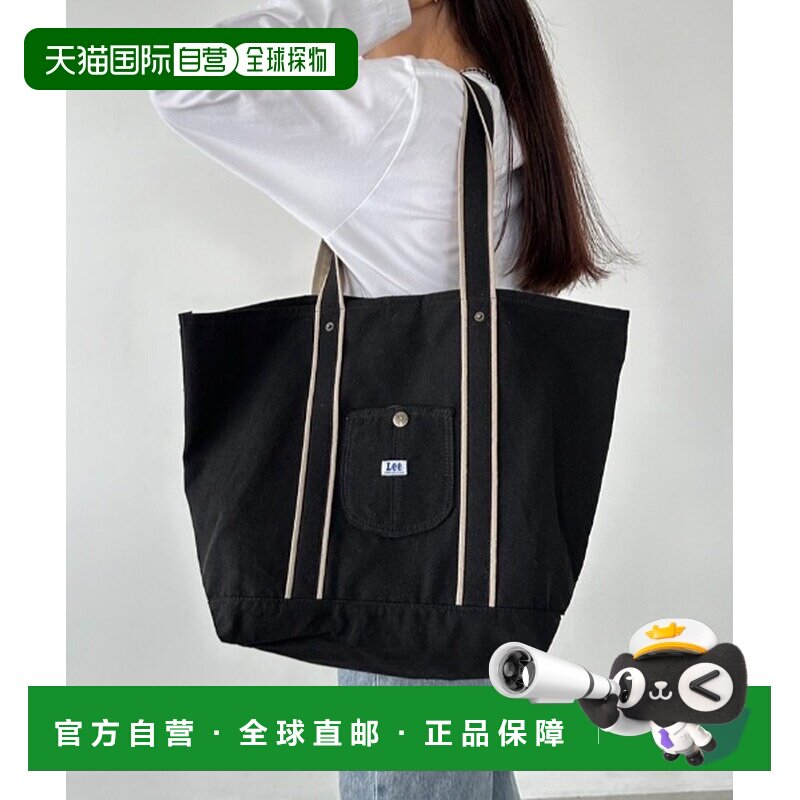 日本直邮Lee 女士M号配色口袋手提包 0426096单肩包