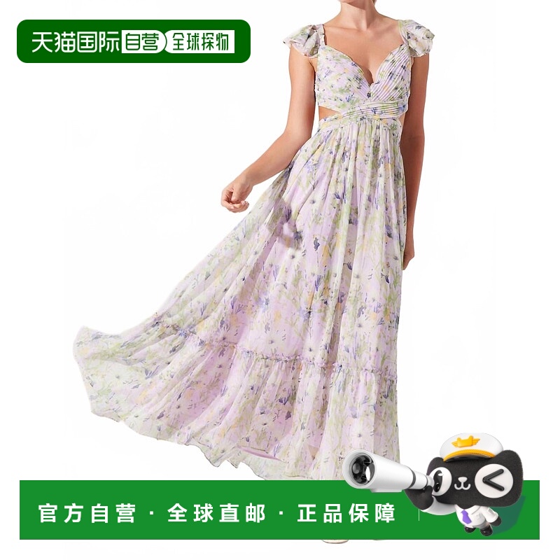 自营astr the labelPrimrose Floral Strappy Back Maxi Dress In
