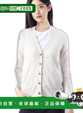 韩国直邮A.P.C 路易莎开衫 (WVBBY F22239 PAA) 羊毛V领开襟衫