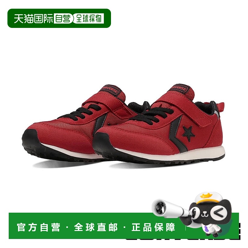 日本直邮匡威儿童运动鞋低帮轻便魔术贴闭合反光装饰KID'S RS