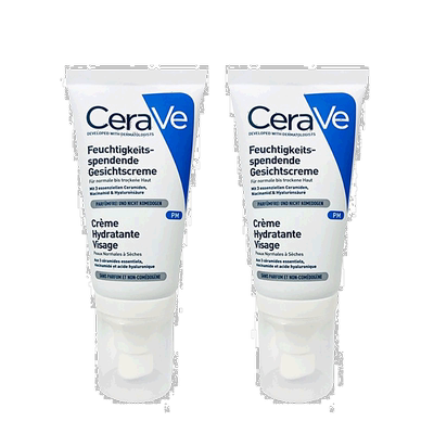 欧洲直邮Cerave适乐肤PM乳夜间修护乳液52mlx2支装正品