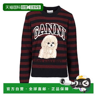女士针织衫 Sweaters K2567999 花色毛衣 GANNI 香港直邮GANNI