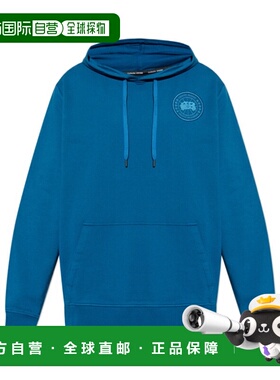 香港直邮CANADA GOOSE 男士针织衫 7403M5GUARDBLUE AW2025卫衣