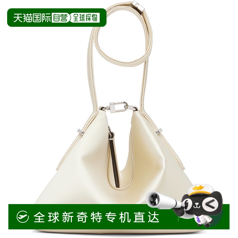 1h可退 香港直邮TOTÊME 女士 灰白色 Bevel Satin 手提包 253WAL0