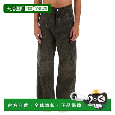 1h可退 香港直邮DRKSHDW 瑞克 欧文斯 DRKSHDW 男士 工装裤 DU02D
