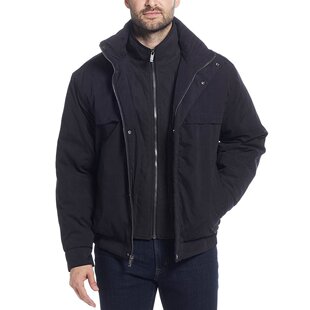 美国直邮Weatherproof男士夹克立领抓绒外套保暖