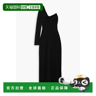 香港直邮Courreges 连衣裙 女士 扭曲弹性针织长款 124 单袖 1h可退