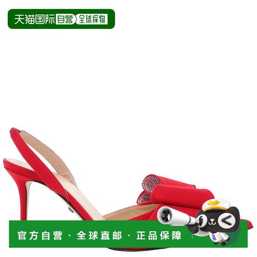 自营 Mach & Mach Le Cadeau 背心泵 - 红色 美国奥莱直发高跟鞋