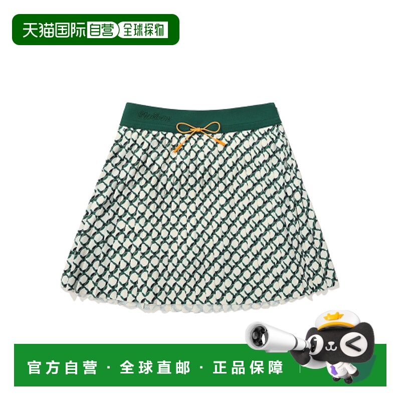 韩国直邮MALBON GOLF女士运动半身裙M4222PSK18GRN Air Dot Patter