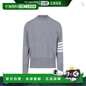 Browne 条纹圆领毛衣 汤姆 男士 香港直邮Thom 布朗 羊绒 MKA00