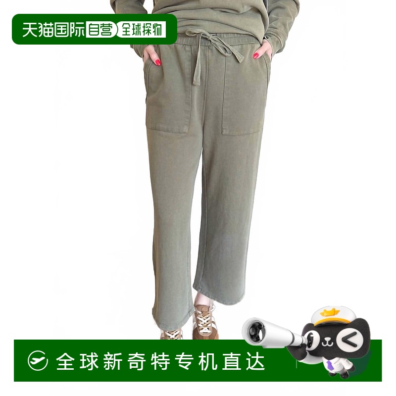 自营 thread & supplyBexley Molina裤子在灰尘橄榄-灰尘橄榄 美