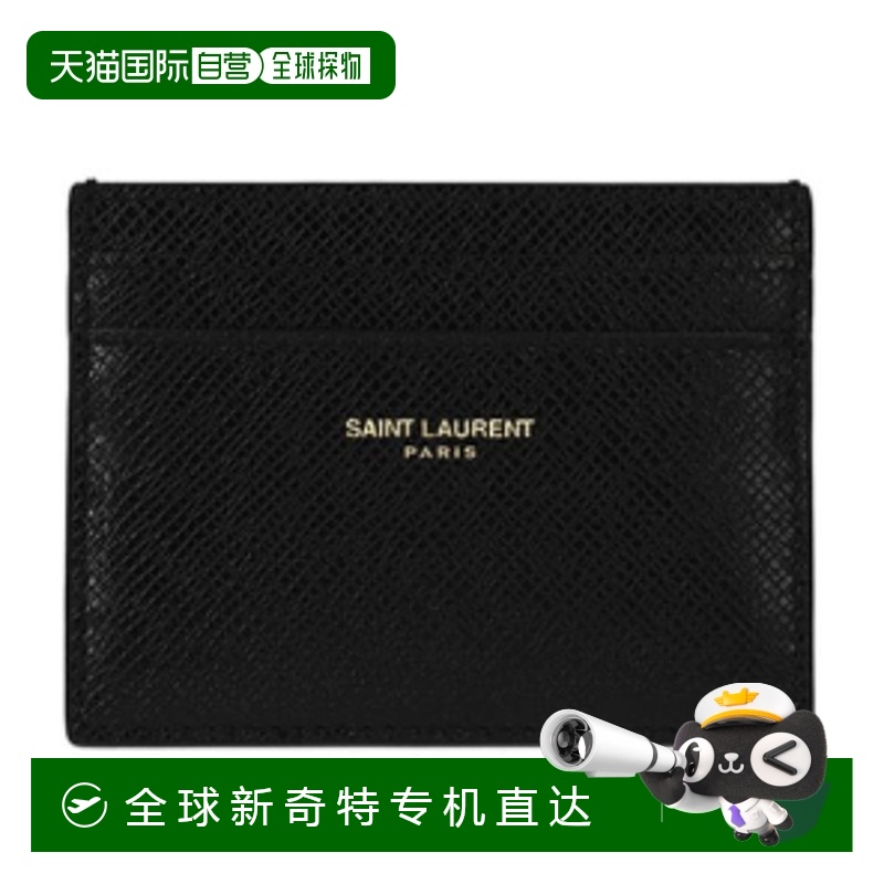 1h可退 香港直邮SAINT LAURENT 男士钱包 375946H3Z0W1000 CO 黑