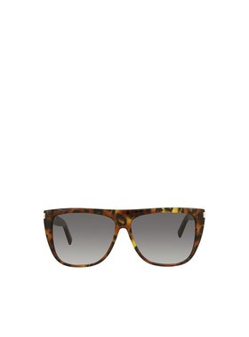 SAINT LAURENT 男士眼镜 SL1007 AW2024 灰色 徽标太阳镜