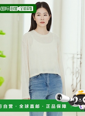 韩国直邮SISLEY 女士女装T恤 SATS02441CR高档舒适 时尚简约百搭