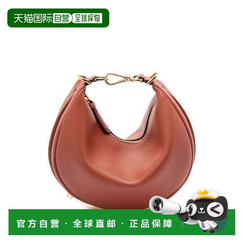1h可退 香港直邮Fendi 芬迪 女士 FENDIGRAPHY 迷你水饺包 8BS081