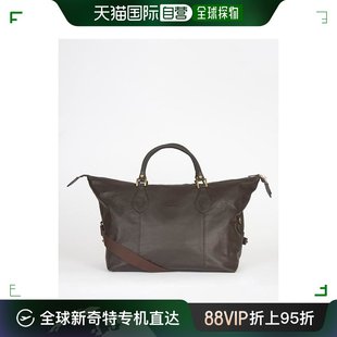 男士 香港直邮潮奢 巴伯尔 皮质中号旅行包包 Barbour Explorer