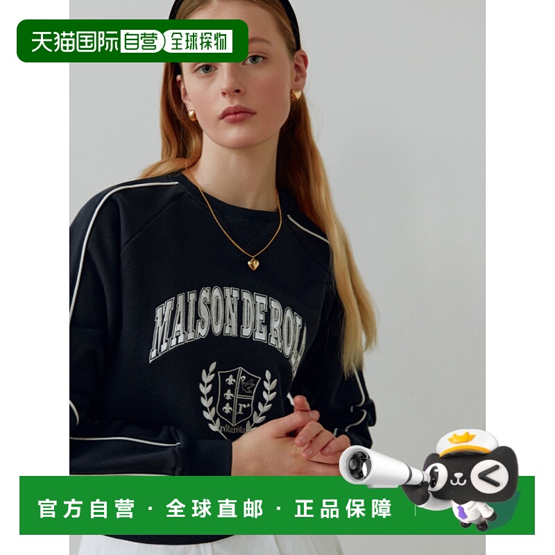 韩国直邮rolarola少女甜美可爱清新法式日常设计师女款卫衣302267