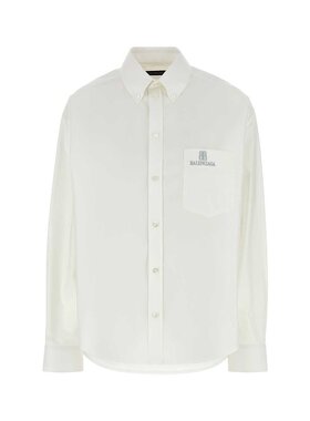 BALENCIAGA 女士衬衫 839260TRM289000 AW2025 白色