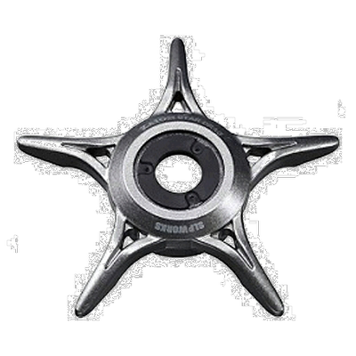 日本直邮SLP Works SLPW Daiwa 无螺丝 Zion 星拖 银色