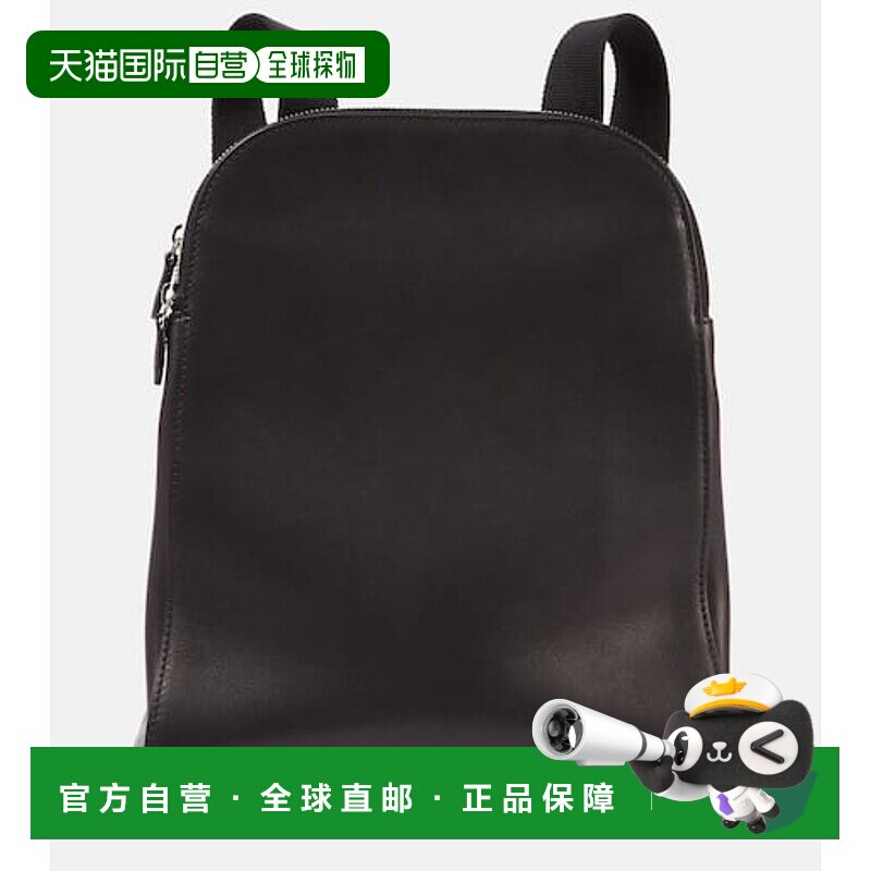 1h可退 香港直邮潮奢 The Row 女士 皮革背包 black黑色 舒适时尚