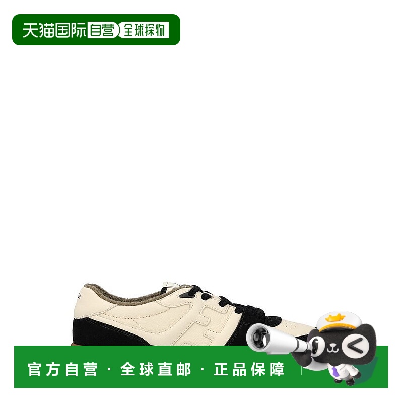 1h可退 香港直邮潮奢 Fendi 芬迪 男士 Match黑色低帮鞋 7E1493AH