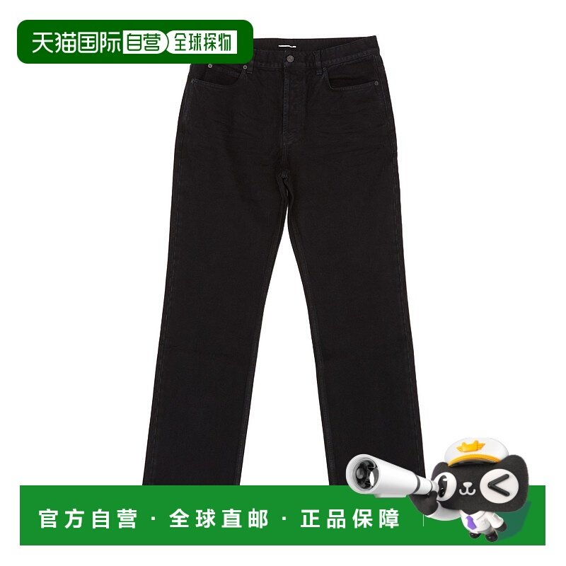 香港直邮Saint Laurent 腰带环牛仔长裤 837398Y29WA牛仔裤休闲裤