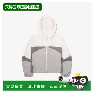 韩国直邮FILA Wheela Windbreaker TQJ FS2JKG3153F-SWH 拼色连帽